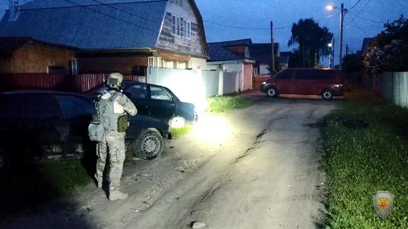 Видео с места ликвидации террористов в городе Кольчугино опубликовано в сети