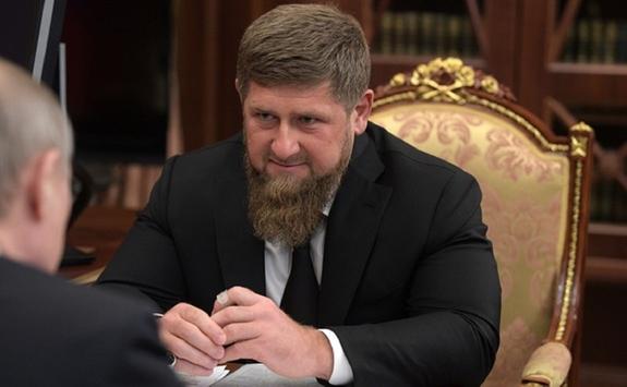 Кадыров посетил открытую тренировку сборной Египта в Грозном