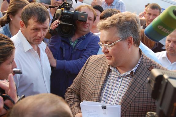 Голодающие ветераны требуют отставки губернатора Ставрополья