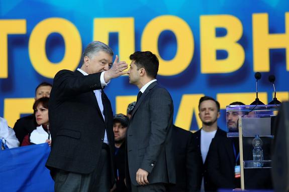Порошенко не отважился огласить данные СБУ о связях Зеленского с Коломойским