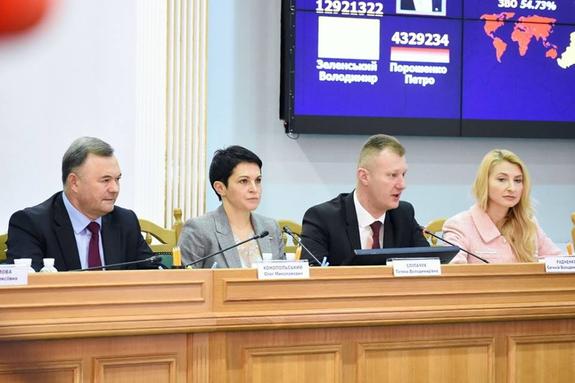 ЦИК Украины после обработки 100% протоколов обнародовал окончательные результаты выборов президента