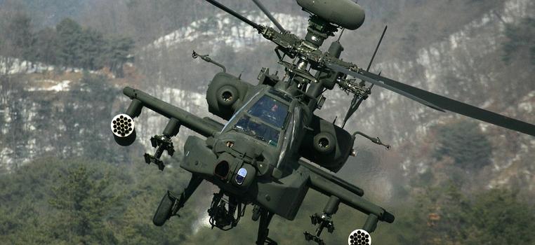 Появились новые кадры из района провокации вертолетов США против российской колонны в Сирии