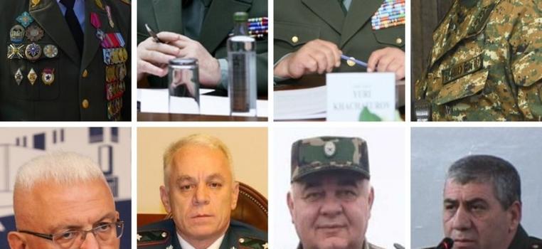 В Армении 14 отставных генералов потребовали отставки Пашиняна 
