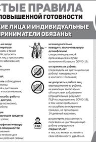 Простые правила режима повышенной готовности