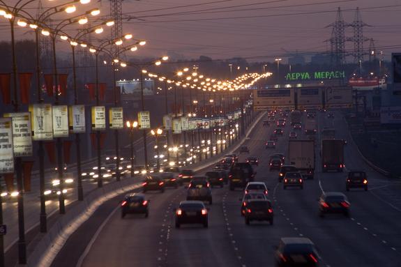 Движение восстановлено на МКАД после аварии, заблокировавшей четыре полосы