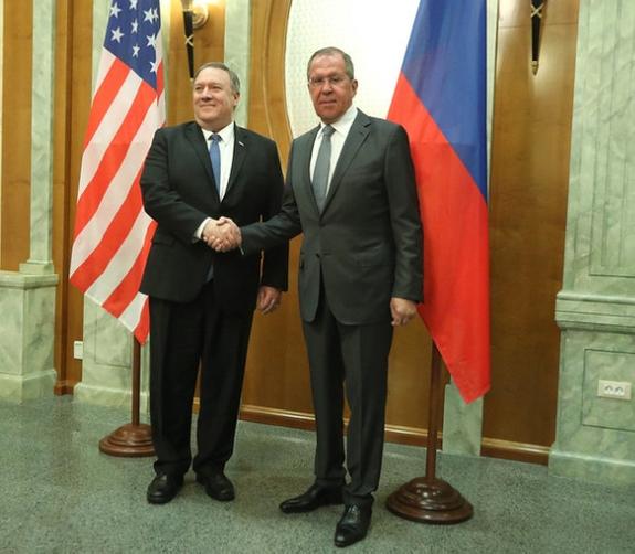 Помпео выразил желание улучшить отношения России и США
