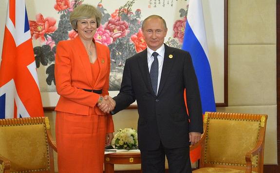 В СМИ сообщили о возможной встрече Путина и Мэй