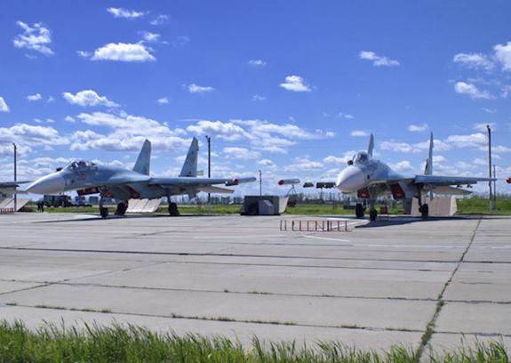В сети появилось видео перехвата бомбардировщика ВВС США российским Су-27