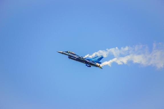 На севере Германии столкнулись 2 истребителя Eurofighter