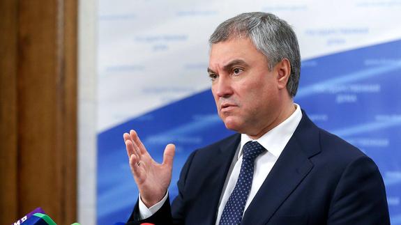Володин решил поспорить с Путиным о санкциях против Грузии