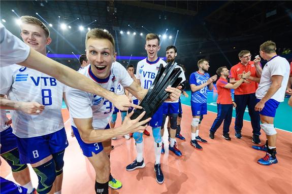 Сборная России вновь выиграла Лигу наций