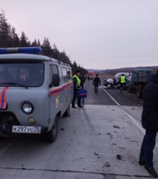Серьезное ДТП произошло в Агинском районе Забайкалья, погибли 7 человек