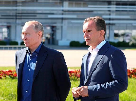 Путин: Губернатор Кубани один из самых активных