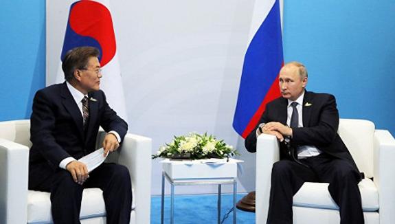 Владимир Путин предложил лидеру Южной Кореи обсудить проблему КНДР