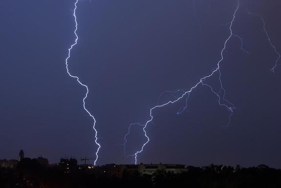 На Центральную Россию надвигаются грозы