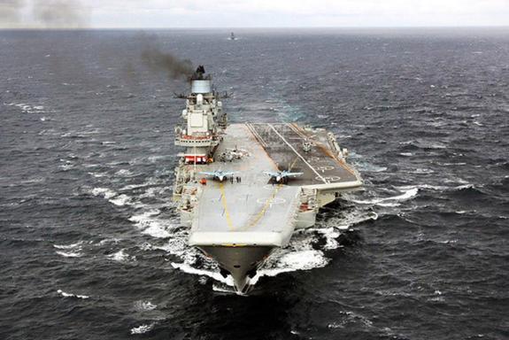 Минобороны решило сократить бюджет ремонта крейсера «Адмирал Кузнецов»