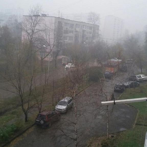 Хабаровск заволокло дымом из Китая
