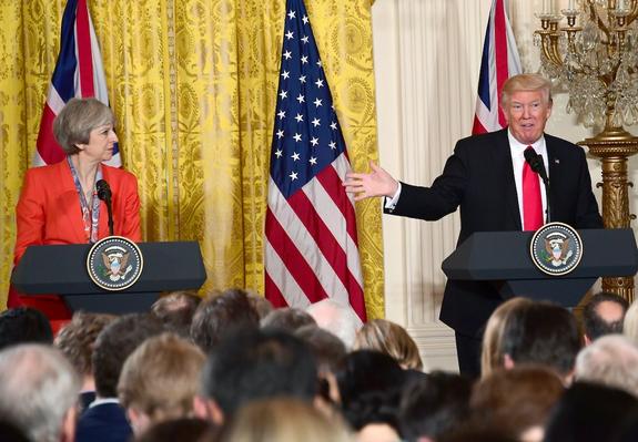 Трамп и Мэй жестко отозвались о словах Путина насчет новейшего оружия