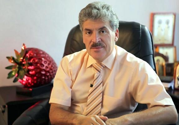 Грудинин оставил жену-ровесницу ради молодой?