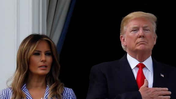 Первая леди США будет сопровождать Трампа в Хельсинки