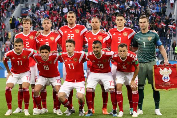 Сборная России поднялась на 21 позицию в рейтинге FIFA