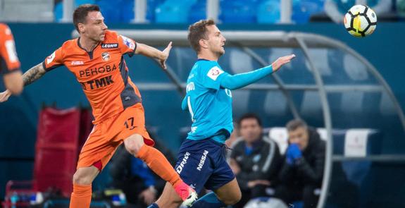 «Зенит» нанес крупное поражение«Уралу» 4:1