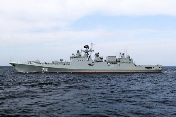 Фрегат «Адмирал Эссен» побывал с визитом в порту Мессины