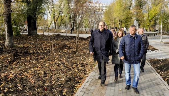 Пермские скверы обретают новый облик