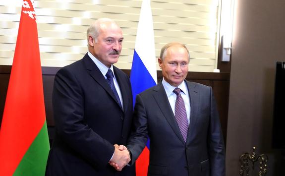 Путин на встрече с Лукашенко признался, что был восхищен красотой Могилева