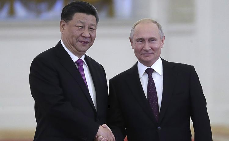 Путин заявил о высоком уровне стратегического партнёрства с Китаем