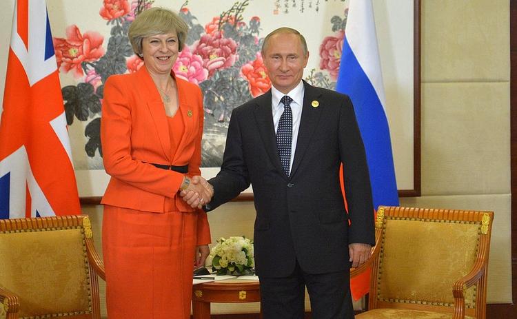 В СМИ сообщили о возможной встрече Путина и Мэй