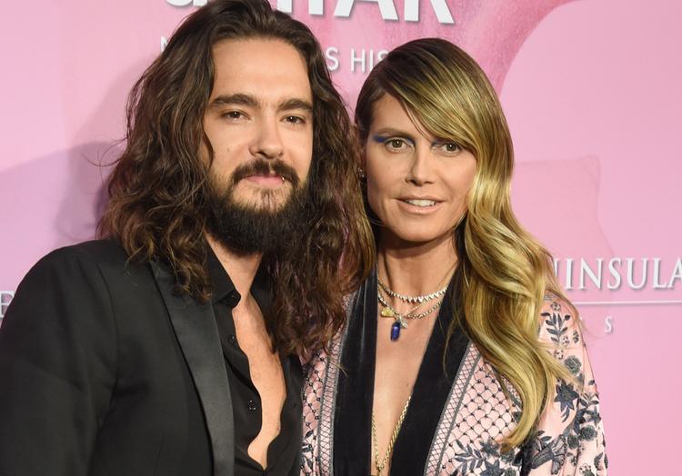 46-летняя Хайди Клум сыграла тайную свадьбу с солистом группы Tokio Hotel