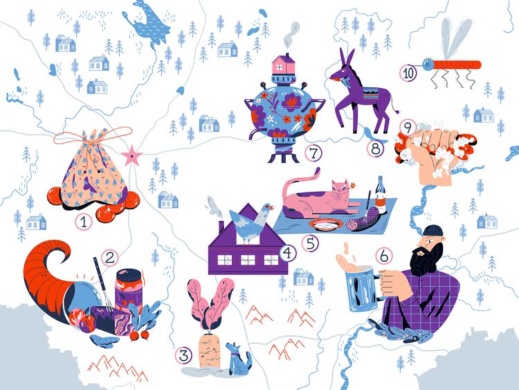 Весёлые города России: Мошонки, Хренище, Ишаки и другие