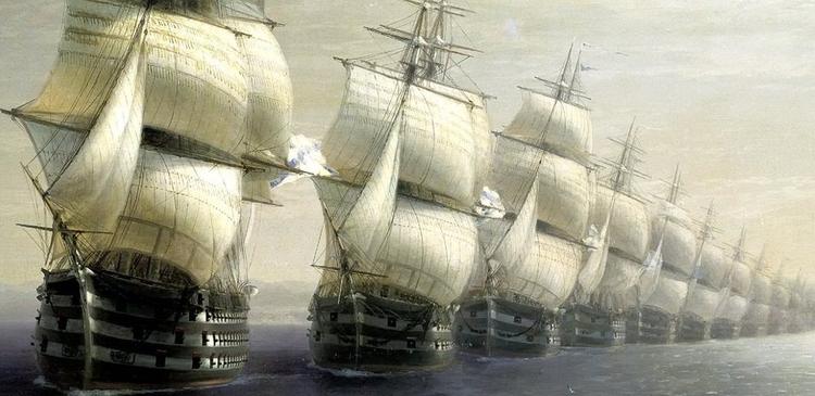 20 февраля 1833 эскадра Черноморского флота встала на рейде Стамбула в виду иностранных посольств. Открыватель Антарктиды Лазарев ответил султану на требование покинуть Босфор: &la О том как русские войска вернули туркам Сирию