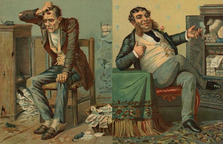 Смутное представление о деньгах, и откуда они берутся. Бедность и кредиты