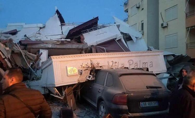 Землетрясение в Албании