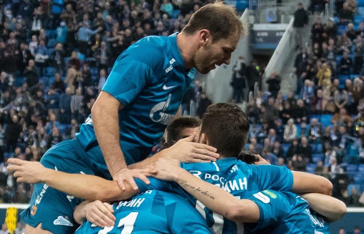 «Зенит» разгромил «Динамо» 3:0