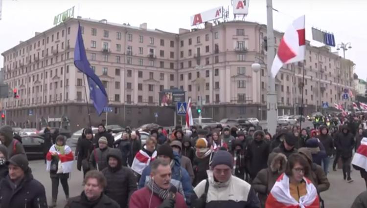 В Минске начался «майдан» против интеграции с Россией