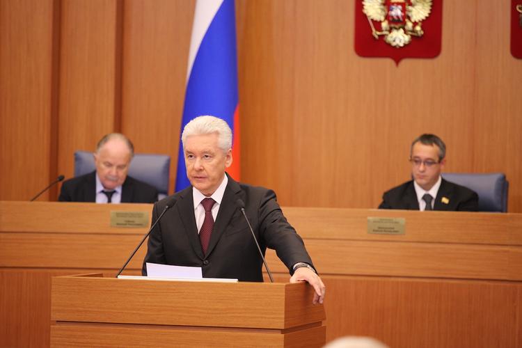 Собянин ответил на сложные вопросы депутатов в ходе отчета в Мосгордуме