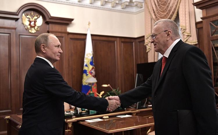 Жириновский предложил Путину ряд должностей после президентства: