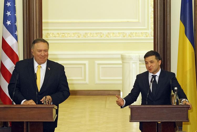 Стало известно, что говорил Помпео на Украине