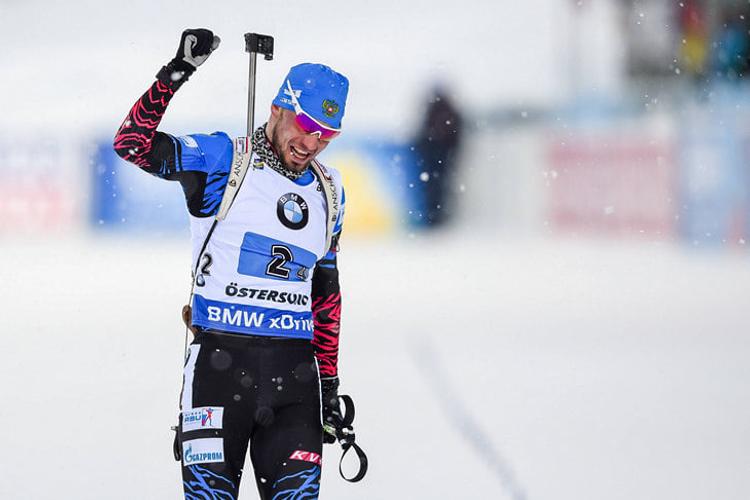 Россиянин Александр Логинов завоевал золото на чемпионате мира по биатлону