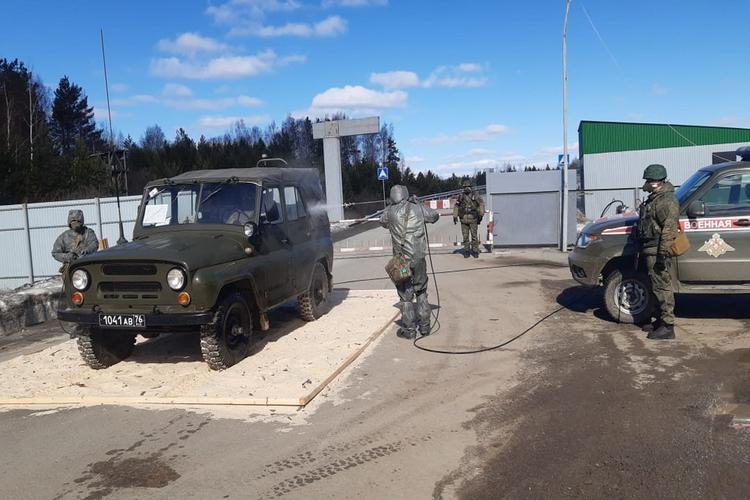 В Самарской области прошли военные учения на случай угрозы распространения вирусных инфекций