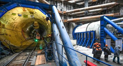 Строительная готовность Большой кольцевой линии метро составляет 54%