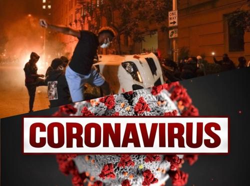 Связь между протестами и коронавирусом очевидна, считают американцы