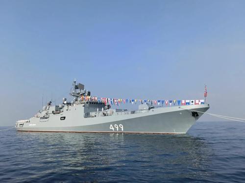 Парад ВМФ РФ в Сирии