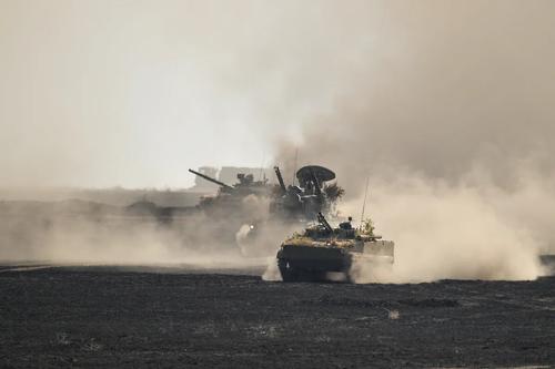 Межвидовая группировка сил перешла в контрнаступление на учениях «Кавказ – 2020»
