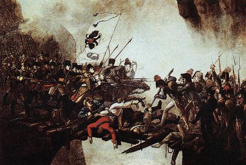 25 сентября 1799 года Суворов одолел французов в сражении за туннель Урнер-лох и Чертов мост