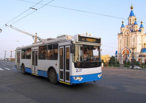 Москва подарила Хабаровску списанные белорусские троллейбусы