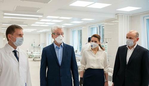 Собянин рассказал о ходе капитального ремонта ГКБ им. Давыдовского